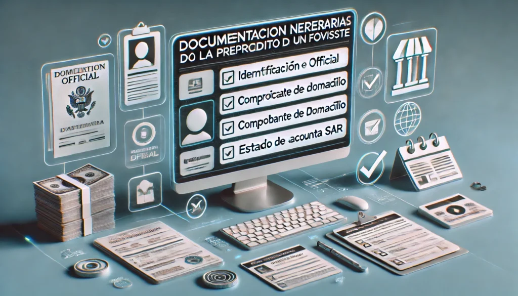 Documentación Necesaria para la Preaprobación de un Crédito FOVISSSTE