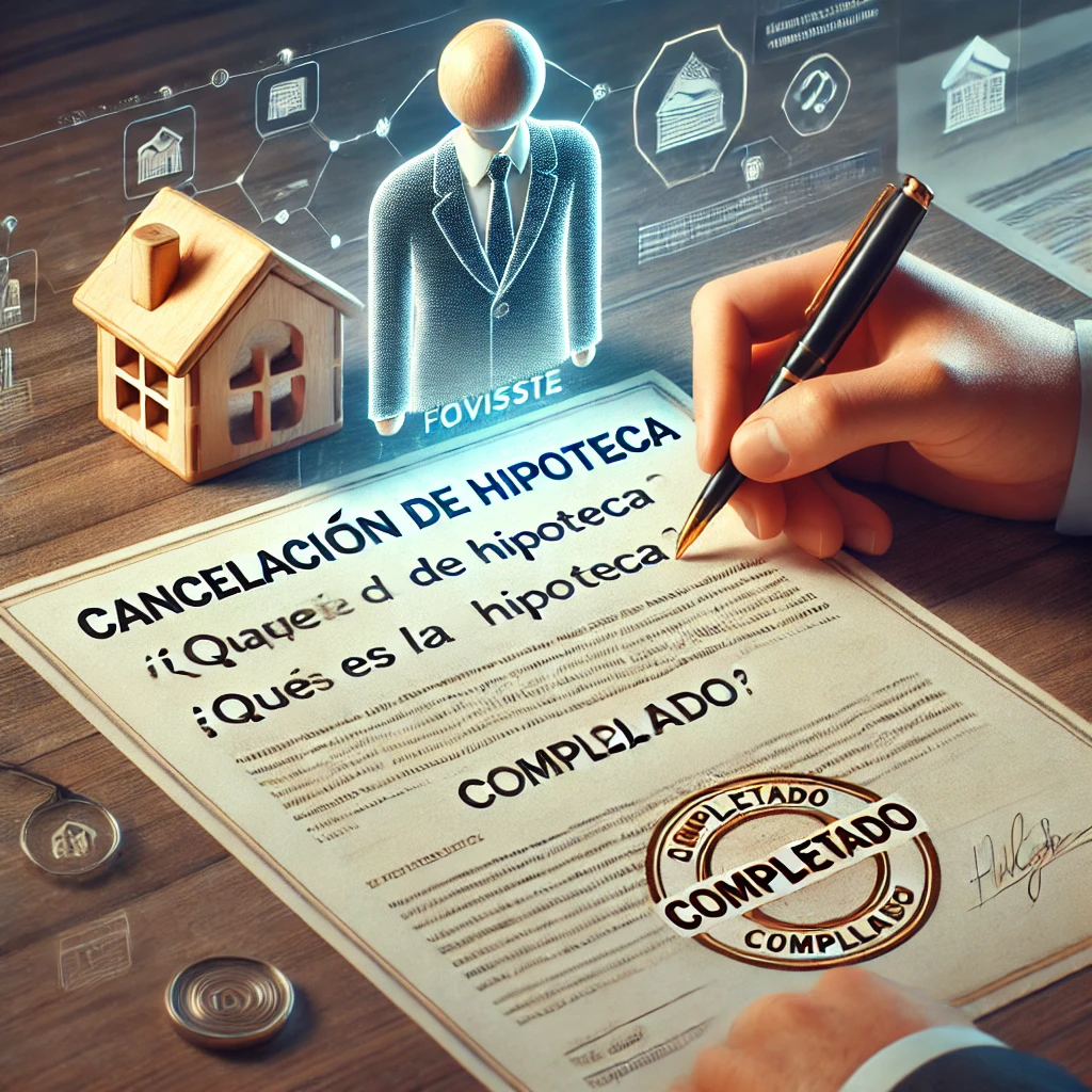 ¿Qué es la Cancelación de Hipoteca FOVISSSTE?