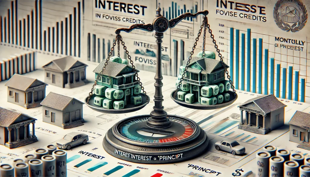 la acumulación de intereses. Aunque FOVISSSTE