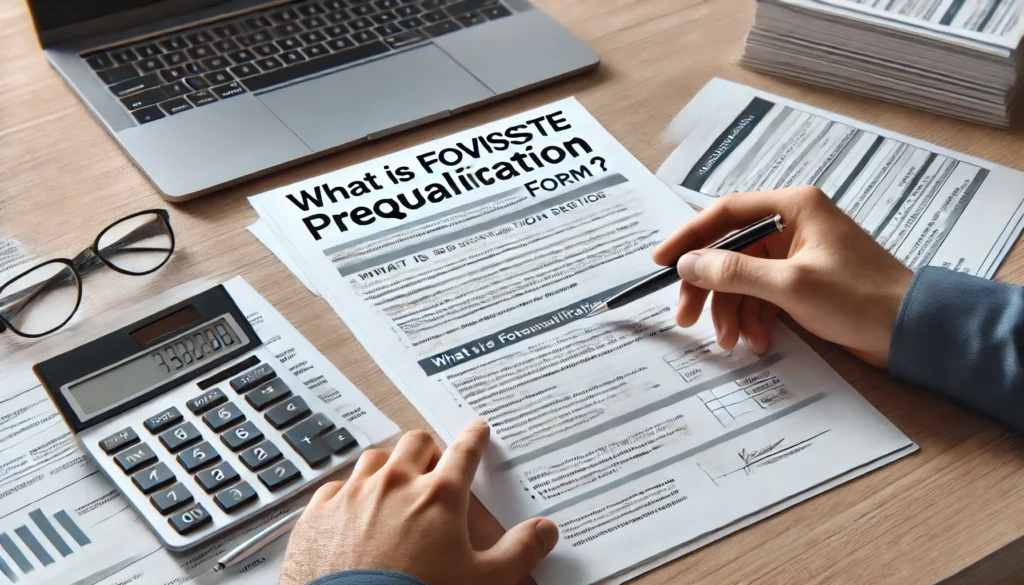 ¿Qué es la Precalificación FOVISSSTE?
